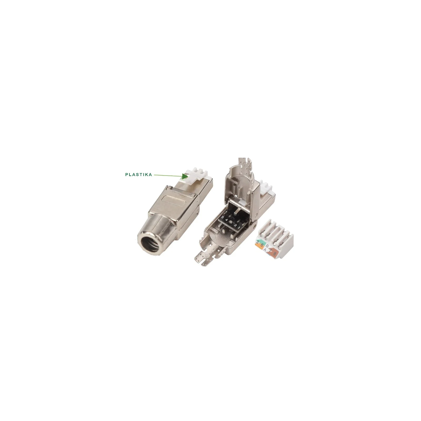 Modul RJ-45 STP TLS CAT 6A ANSEC
