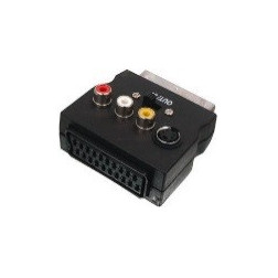SCART adapter SCART-RCA/SVHS IN/OUT