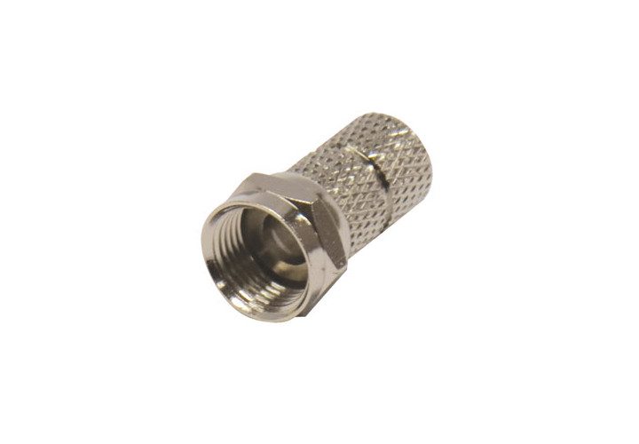 F konektor za RG6,muški twist-on
