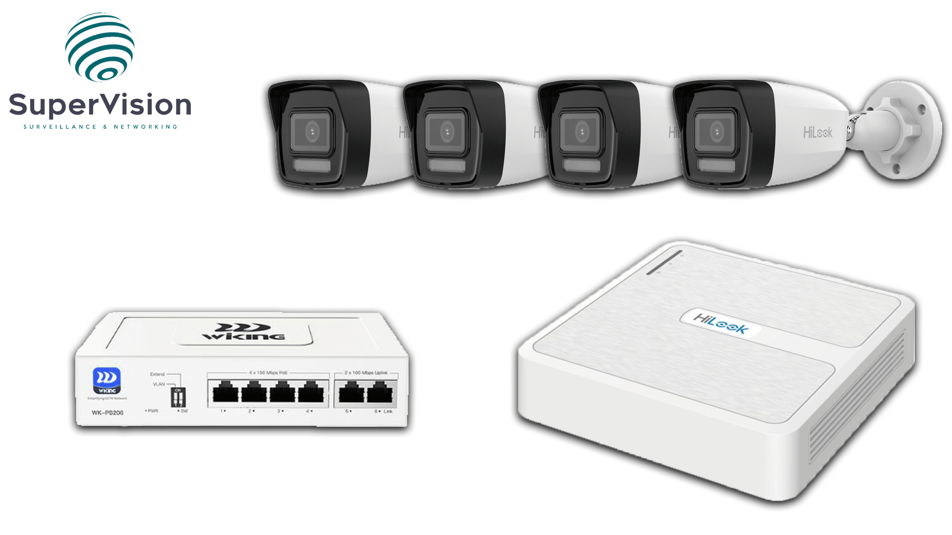 Komplet-4kam-BULLET-KAMERA-HIKVISION-Hilook-IPC-B120HA-LUC-2 IP komplet video nadzora 4 kamere HiLook IPC-B120HA-LUC sa snimačem NVR-104H-D