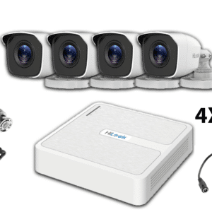 Komplet video nadzora 4 kamere HiLook THC-B120-P bullet sa snimačem DVR-104G-K1
