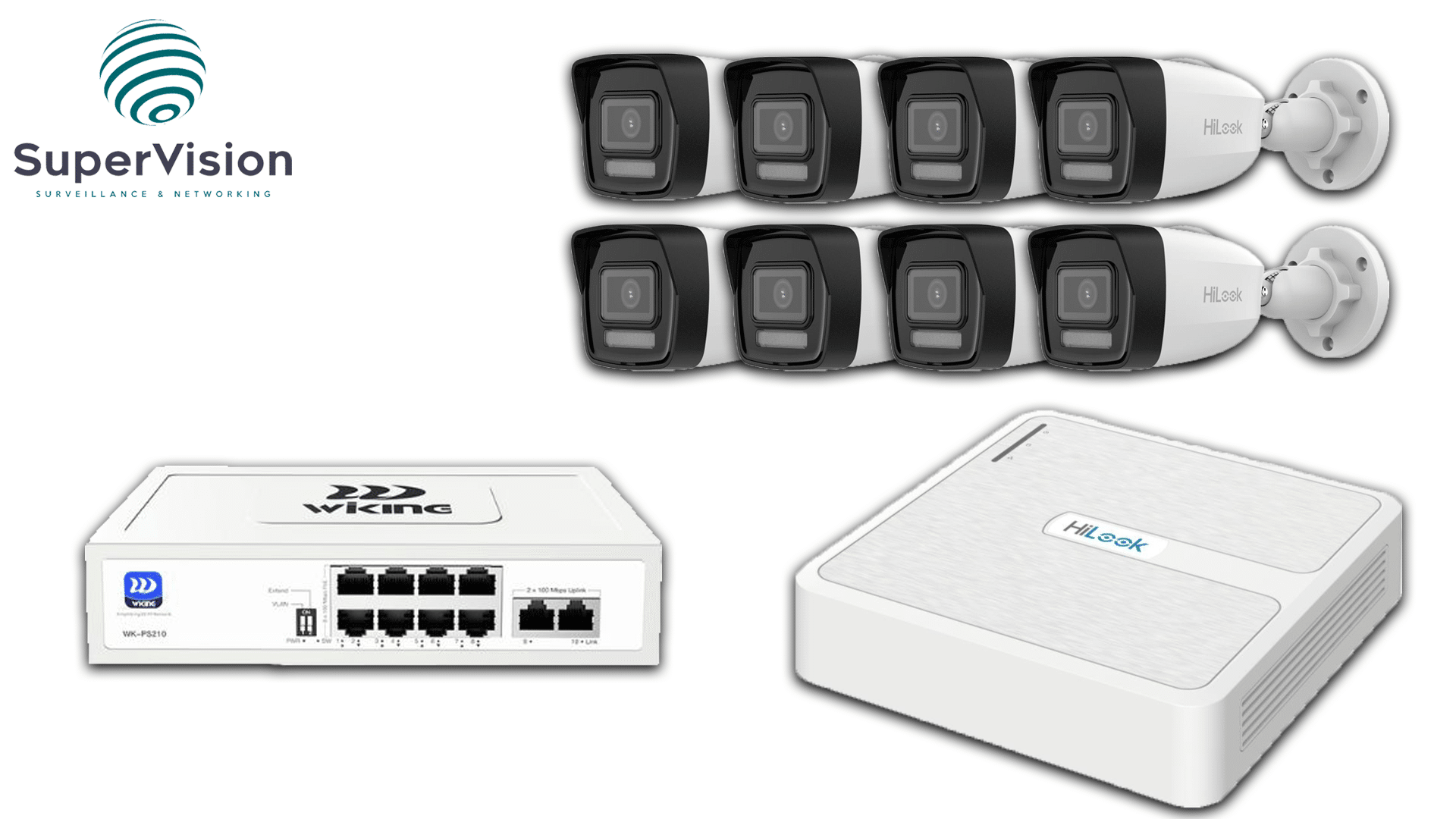 Komplet-8kam-BULLET-KAMERA-HIKVISION-Hilook-IPC-B120HA-LUC-2 IP komplet video nadzora 8 kamera HiLook IPC-B120HA-LUC sa snimačem NVR-108H-D