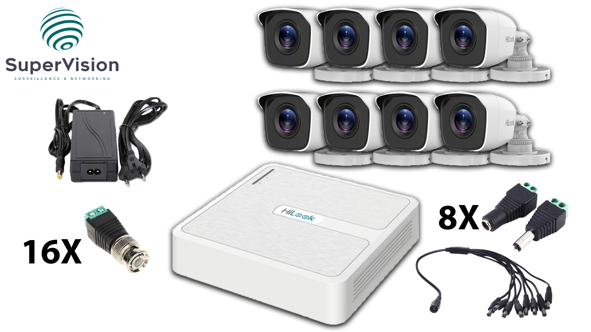 Komplet-8kam-BULLET-KAMERA-HIKVISION-Hilook-THC-B120-P-2 Komplet video nadzora 8 kamera HiLook THC-B120-P bullet sa snimačem DVR-108G-M1/T