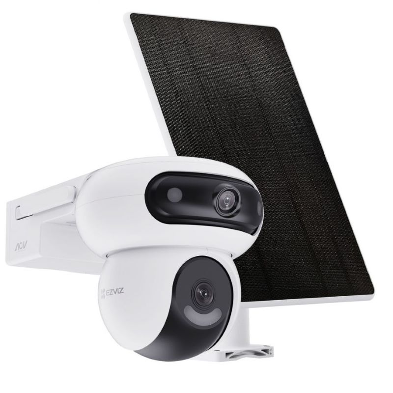 CS-HB90 EZVIZ baterijska kamera sa dva objektiva CS-HB90 EZVIZ baterijska kamera 4MP i 4MP sa solarnim panelom 8W