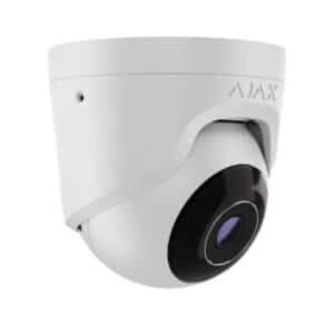 TurretCam Ajax IP turret kamera 8 MP 2.8 mm bela