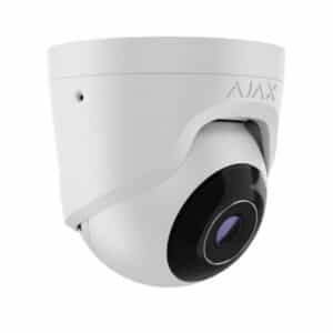 TurretCam Ajax IP turret kamera 8 MP 4 mm bela