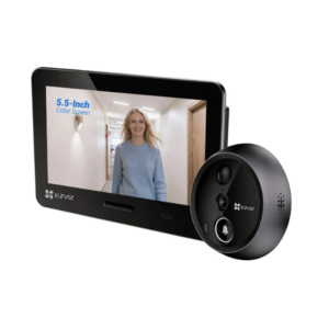 CS-EP4 EZVIZ bežična digitalna špijunka 4K sa ekranom 5,5 inča, srebrna